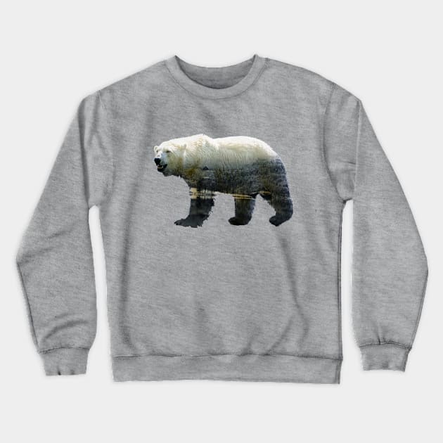 Bear Huts Crewneck Sweatshirt by i2studio